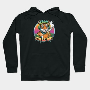 Tiger Beats: Fashionable Hip-Hop Vibes Hoodie